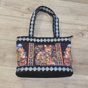 Bradford Exchange Quilted Cat Tote Bag